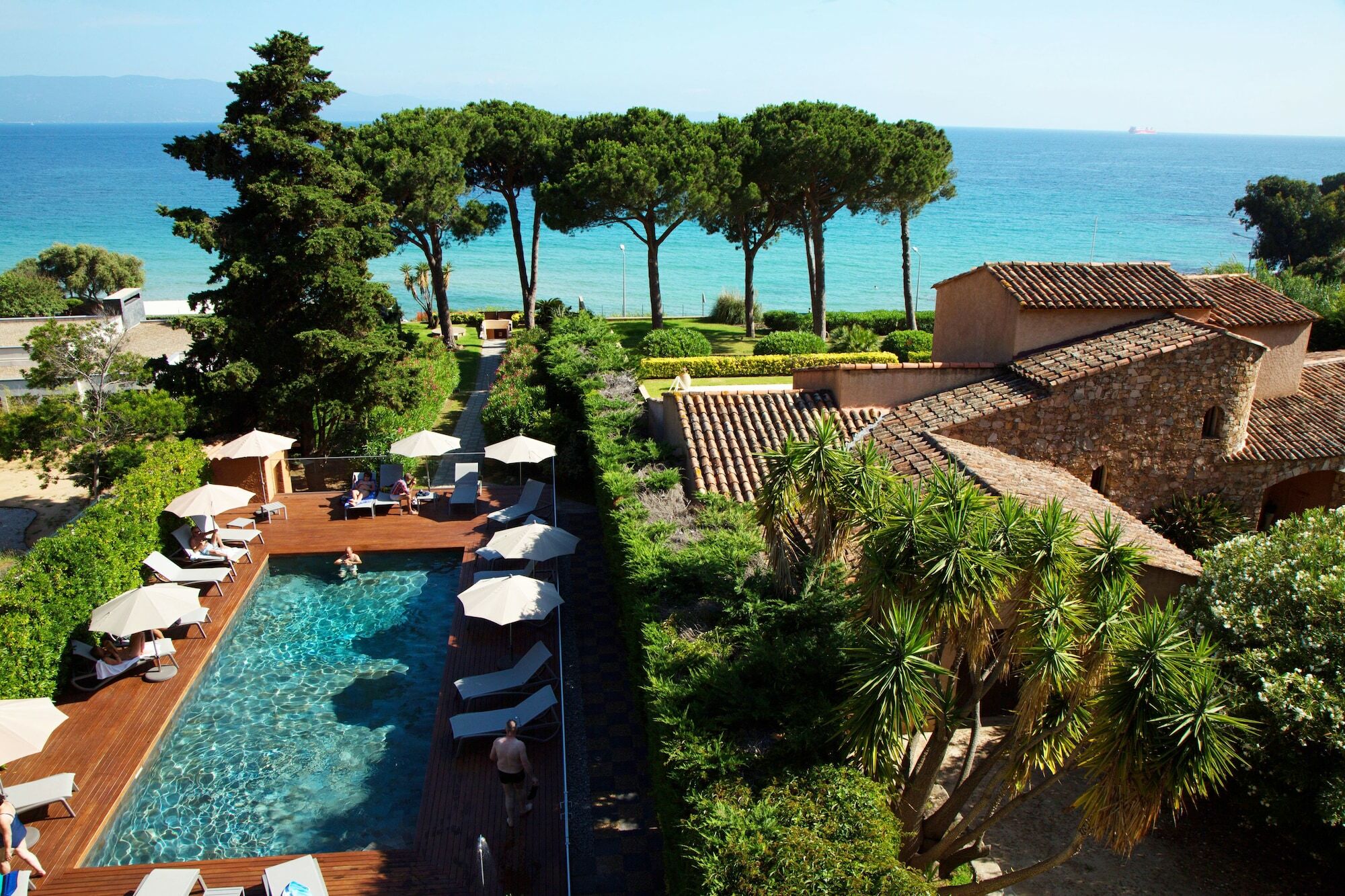 Hotel La Pinede Ajaccio  Bagian luar foto